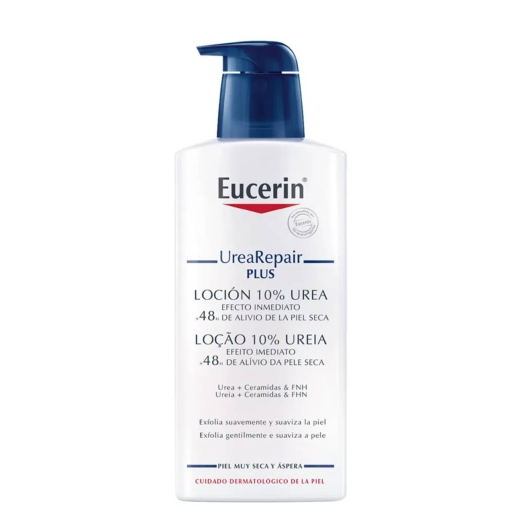Eucerin Urearepair Plus 10% Ureia Loção Reparadora Pele Seca