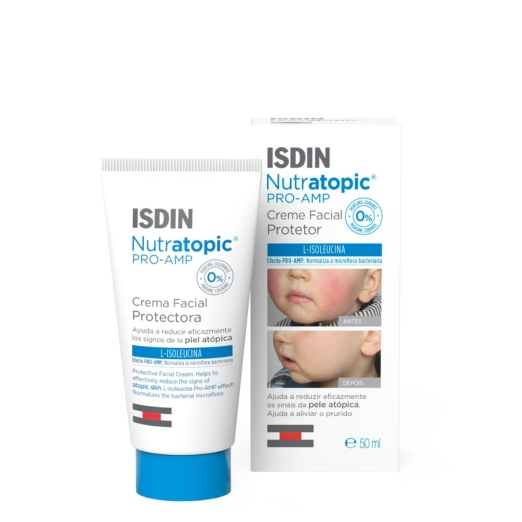 ISDIN Nutratopic Pro-AMP Creme Facial para Pele Atópica