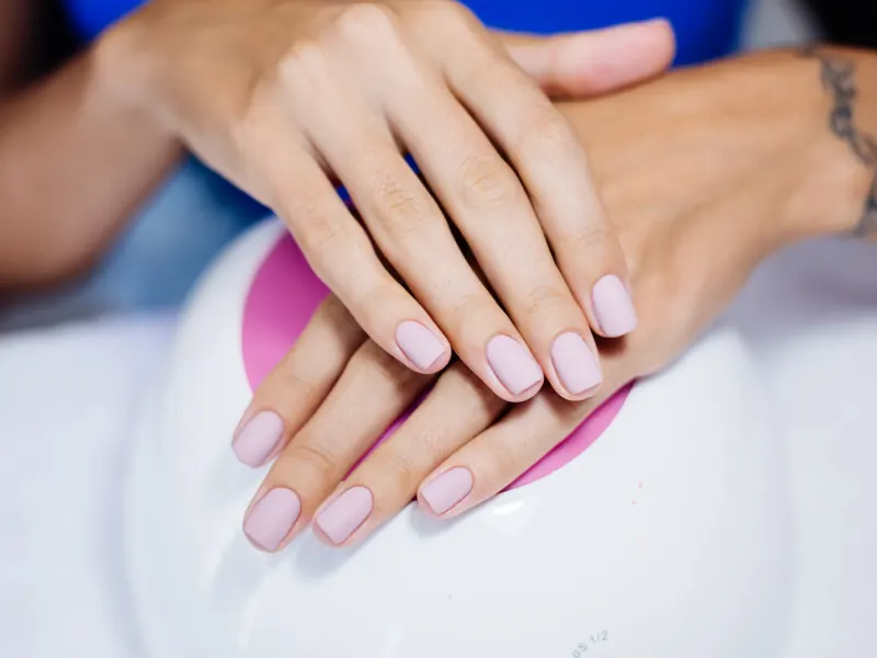 unhas verniz gel
